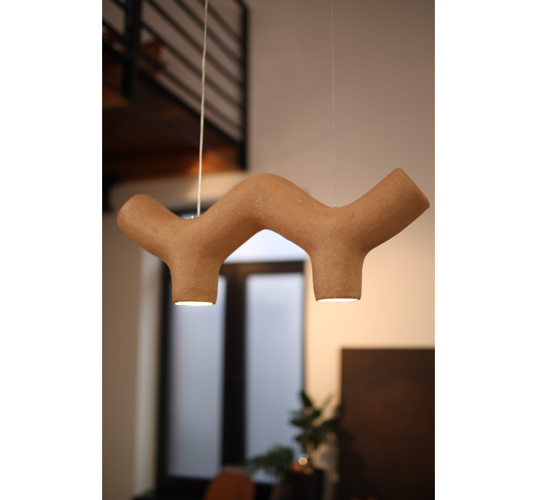 Подвесной светильник Khvilya Chandelier (2 light bulbs)1
